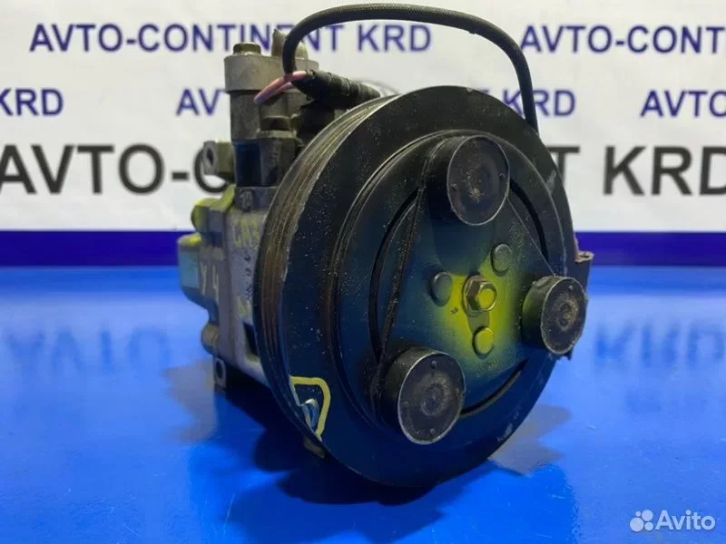 Компрессор кондиционера Honda Logo GA3 D13B - миниатюра 4