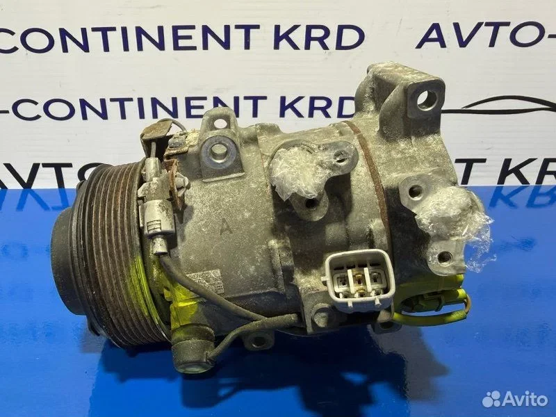 Компрессор кондиционера Toyota Mark X GRX120 4GR - миниатюра 3