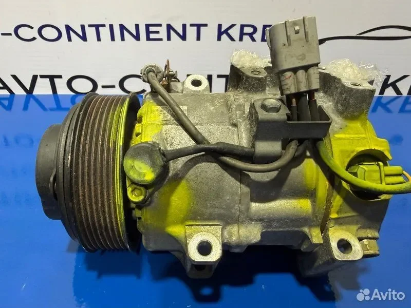 Компрессор кондиционера Toyota Mark X GRX120 4GR - миниатюра 5