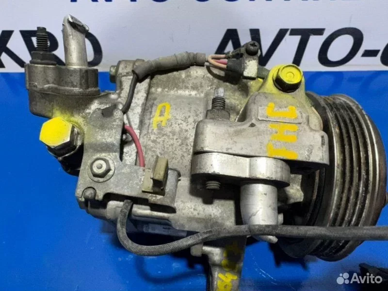 Компрессор кондиционера Honda N-WGN JH1 S07A - миниатюра 3
