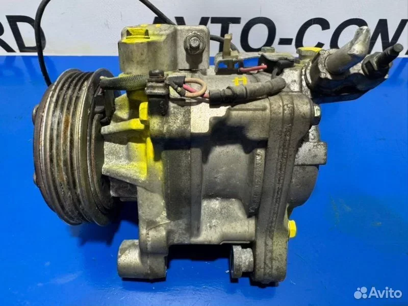 Компрессор кондиционера Honda N-WGN JH1 S07A - миниатюра 5