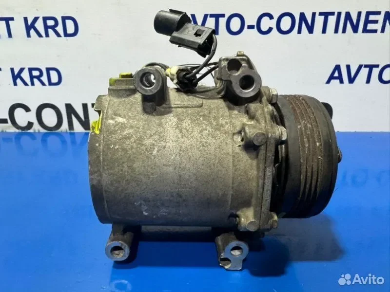 Компрессор кондиционера Mitsubishi Ek Wagon H81W - миниатюра 6