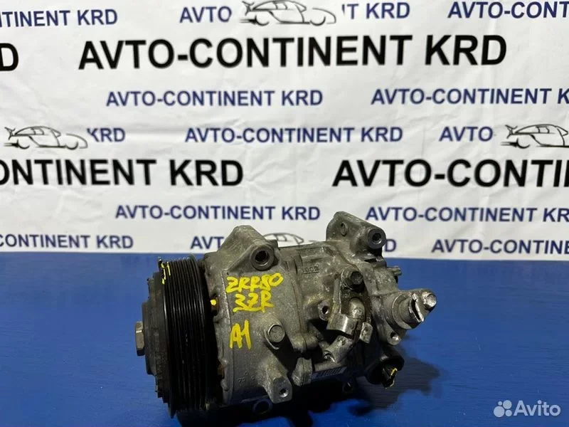 Компрессор кондиционера Toyota Noah ZRR80 3ZR - миниатюра 2