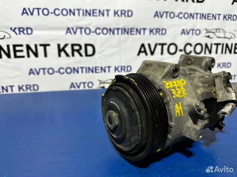 Компрессор кондиционера Toyota Noah ZRR80 3ZR - миниатюра 3