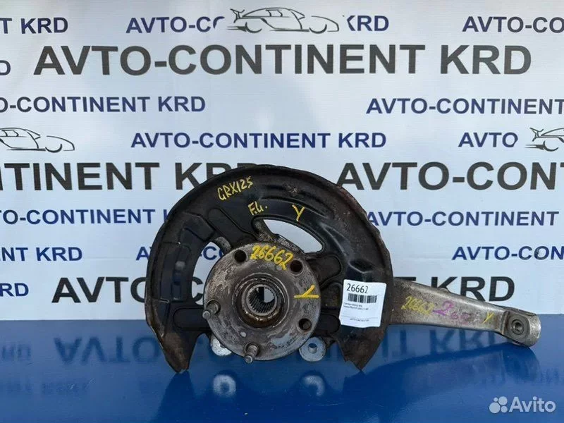 Ступица передняя левая Toyota Mark X GRX125 4GR - изображение 1