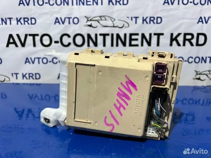 Блок предохранителей Toyota Alphard MNH15 1MZ - миниатюра 5