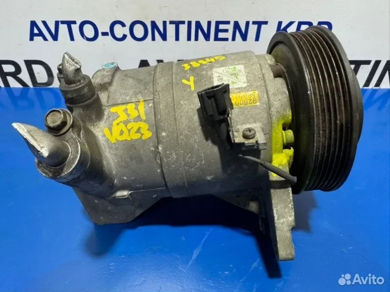 Компрессор кондиционера Nissan Teana J31 VQ23 - миниатюра 3