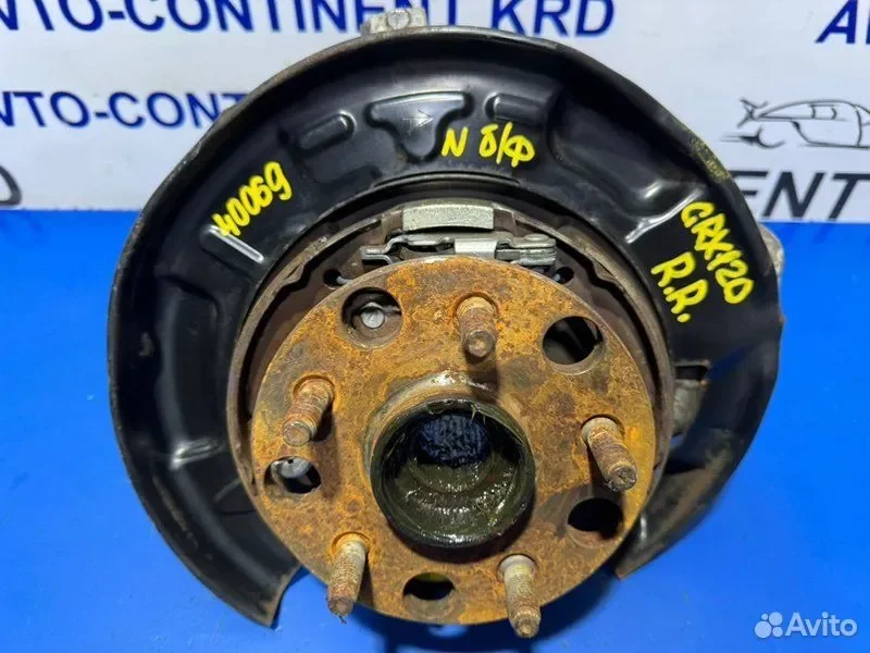 Ступица задняя правая Toyota Mark X GRX120 4GR - миниатюра 3