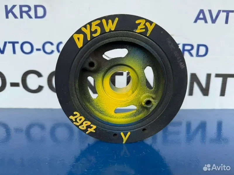 Шкив коленвала Mazda Demio DY5W ZY - миниатюра 2