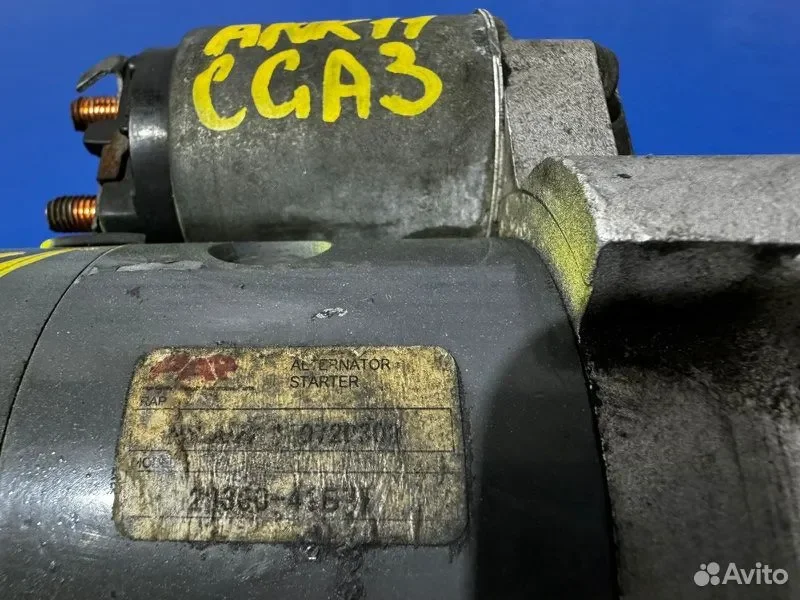 Стартер Nissan March ANK11 CGA3 - миниатюра 5
