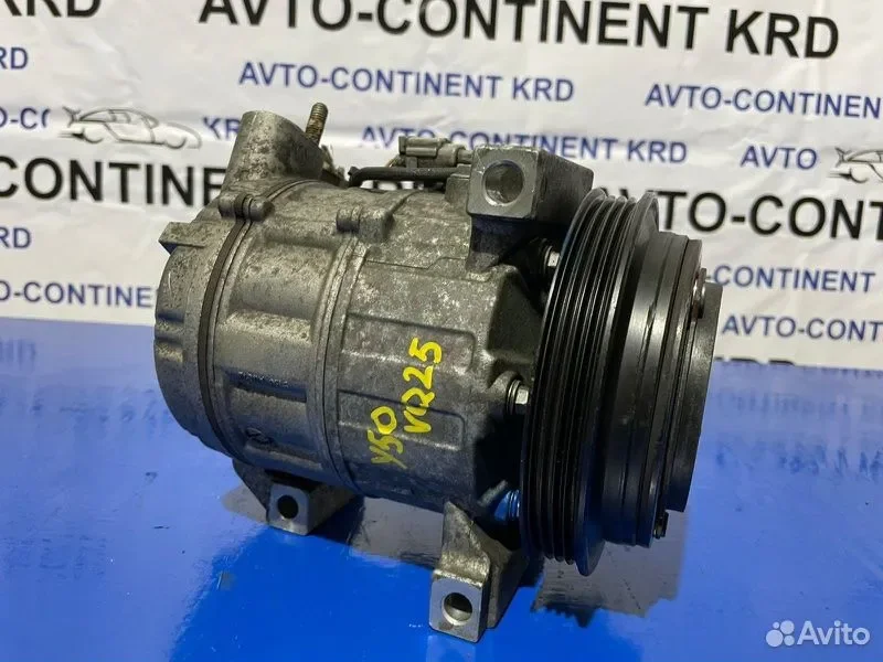 Компрессор кондиционера Nissan Fuga Y50 VQ25 - миниатюра 3