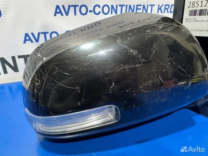 Зеркало правое Toyota Estima ACR50 2AZ - миниатюра 4