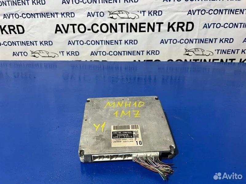 Блок управления EFI Toyota Alphard MNH10 1MZ - миниатюра 2
