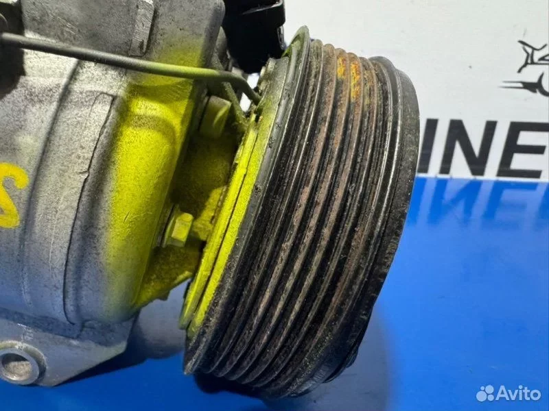 Компрессор кондиционера Mazda Demio dejfs P3 - миниатюра 4