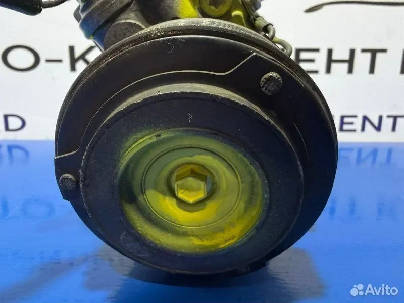 Компрессор кондиционера Suzuki Alto HA24S K6A - миниатюра 6