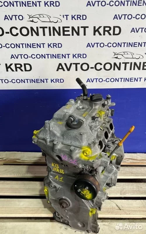 Двигатель Nissan March K13 HR12DE - миниатюра 2