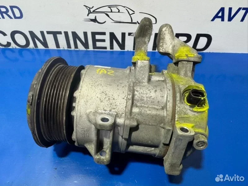 Компрессор кондиционера Toyota Noah AZR60 1AZ - миниатюра 8
