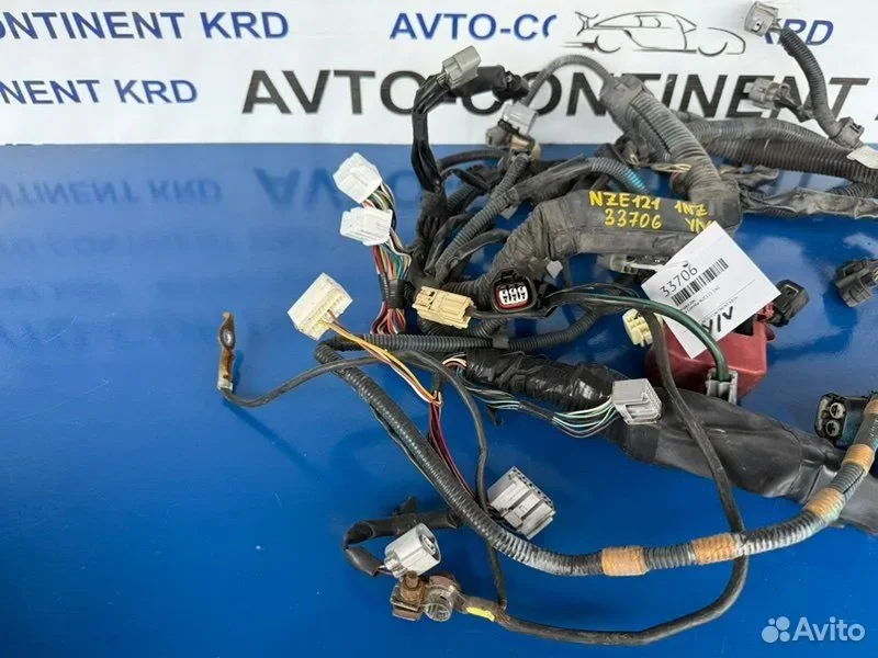 Проводка двс Toyota Corolla NZE121 1NZ - миниатюра 4