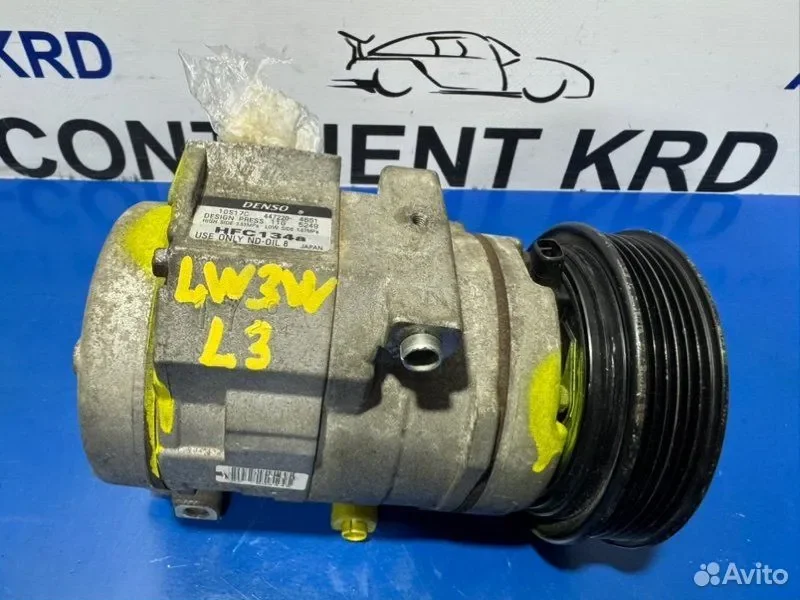 Компрессор кондиционера Mazda MPV LW3W L3 - миниатюра 3