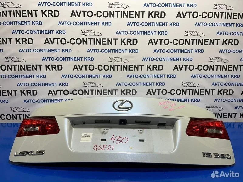 Крышка багажника lexus IS350 GSE21 2GR