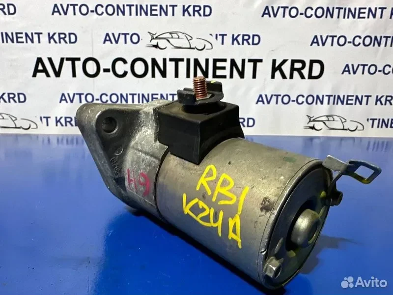Стартер Honda Odyssey RB1 K24A - миниатюра 3