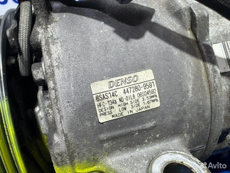 Компрессор кондиционера Honda Stepwgn RP3 L15B - миниатюра 7
