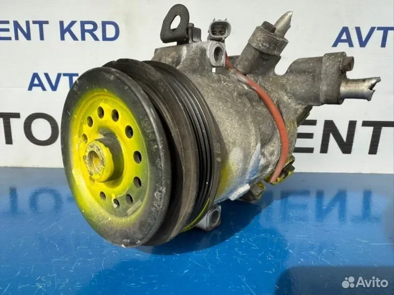 Компрессор кондиционера Toyota Corolla NZE141 1NZ - миниатюра 3