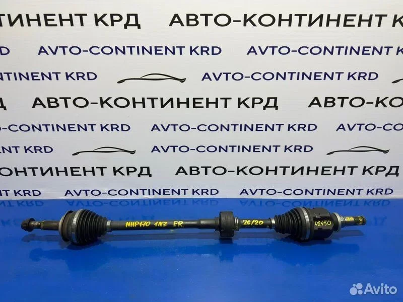 Привод передний правый Toyota Sienta NHP170 1NZ - изображение 1