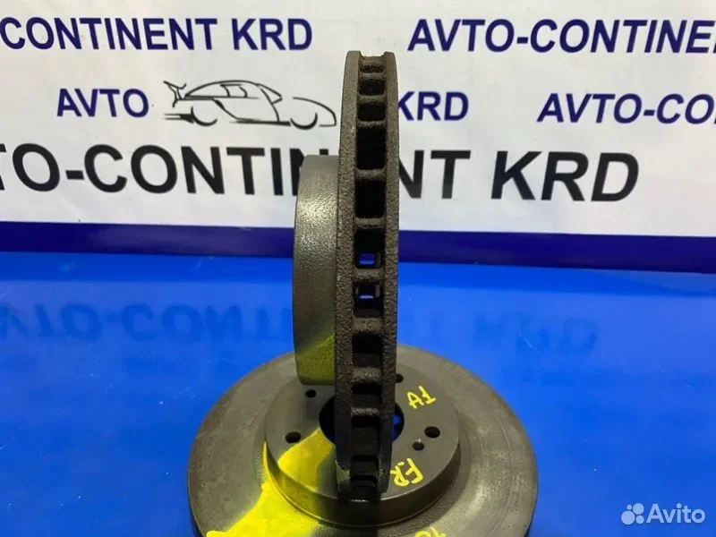 Диск тормозной передний toyota Progres JCG10 1JZ - миниатюра 4