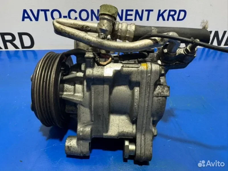 Компрессор кондиционера Honda N-WGN JH1 S07A - миниатюра 6