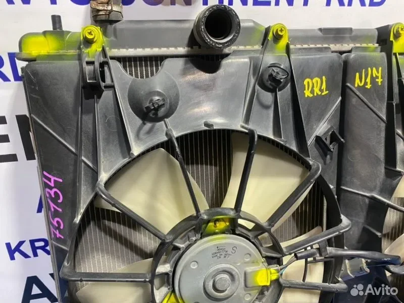 Радиатор основной Honda Elysion RR1 K24A - миниатюра 3
