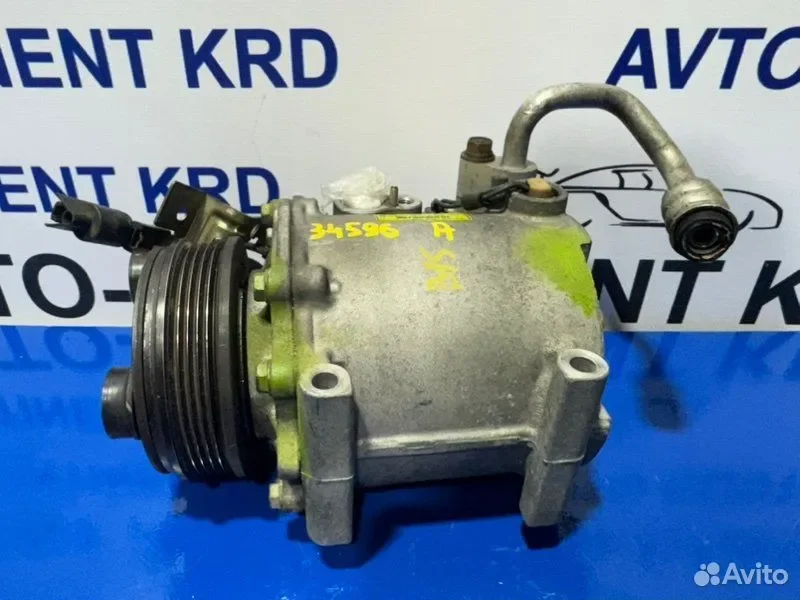 Компрессор кондиционера Mitsubishi Mirage CJ1A - миниатюра 4
