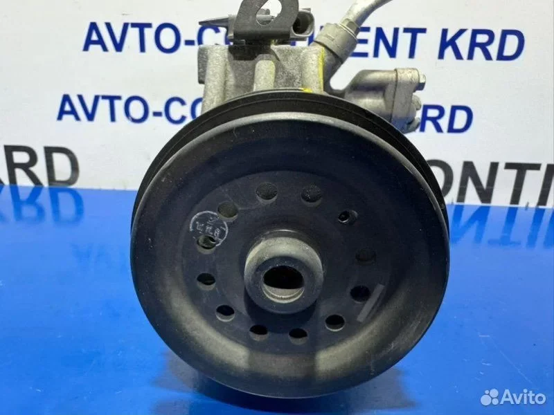 Компрессор кондиционера Toyota Vitz NCP91 1NZ - миниатюра 4