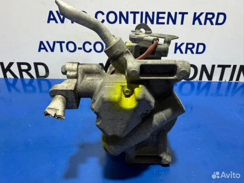 Компрессор кондиционера Toyota Vitz NCP91 1NZ - миниатюра 8