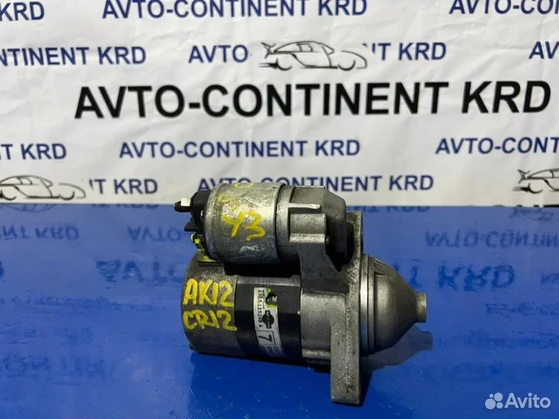 Стартер Nissan March AK12 CR12 - миниатюра 2