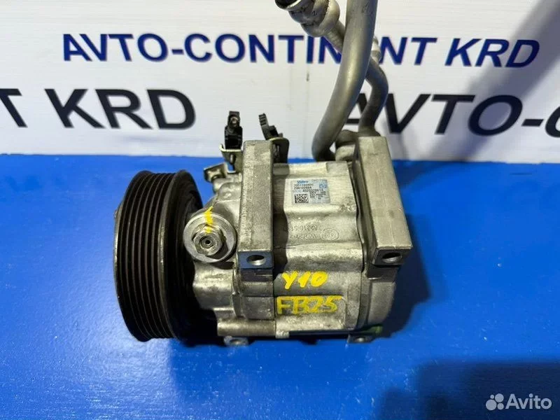 Компрессор кондиционера Subaru Forester SH5 EJ204 - миниатюра 3