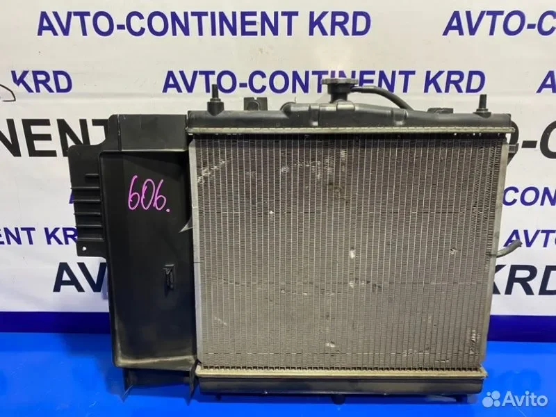 Радиатор основной Nissan March AK12 CR12 - миниатюра 5