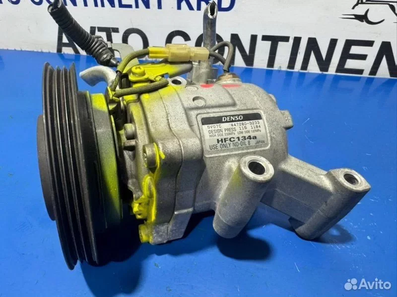 Компрессор кондиционера Daihatsu Wake LA700S kfvet - миниатюра 6