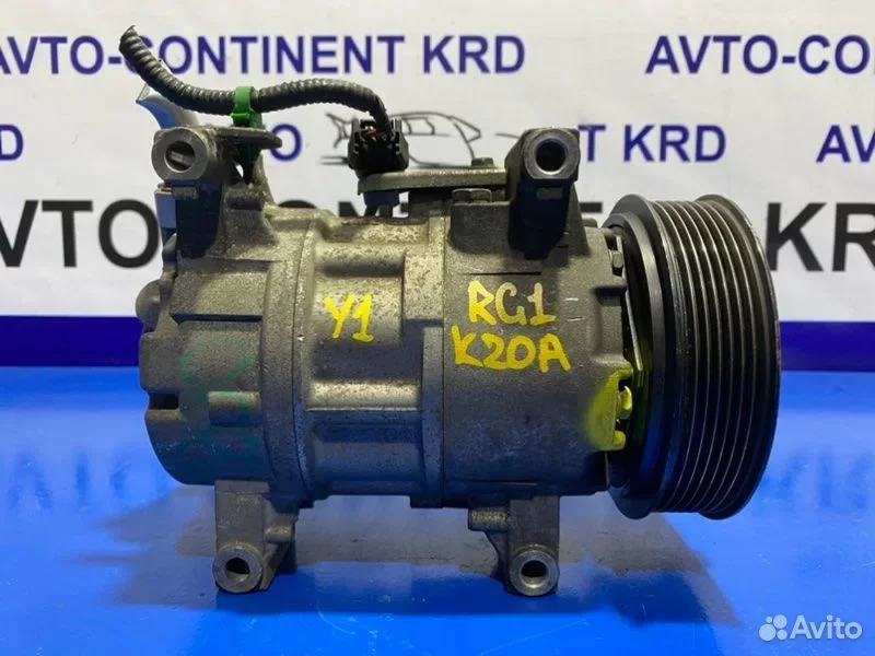 Компрессор кондиционера Honda Stepwgn RG1 K20A - миниатюра 3