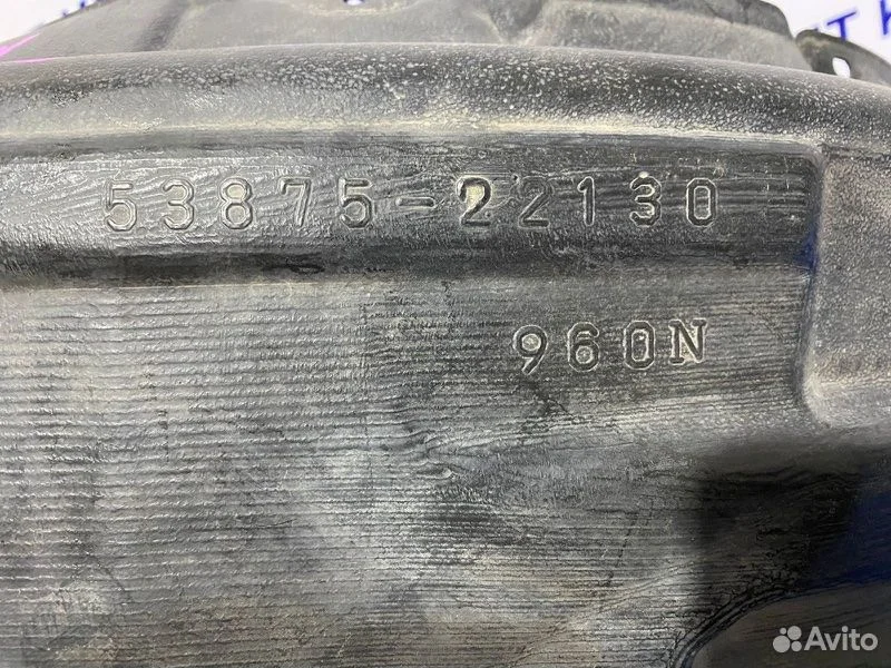 Подкрылок передний правый Toyota Mark X GRX125 4GR - изображение 1