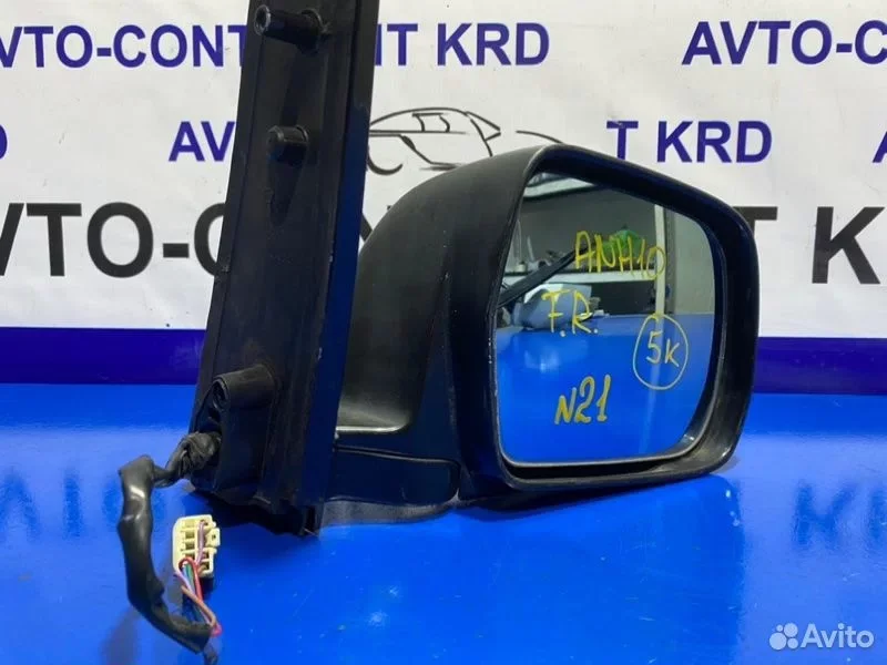 Зеркало правое Toyota Alphard ANH10 2AZ - миниатюра 5