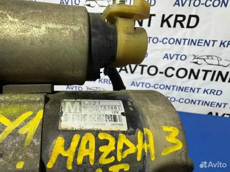 Стартер Mazda 3 BK LF - миниатюра 4