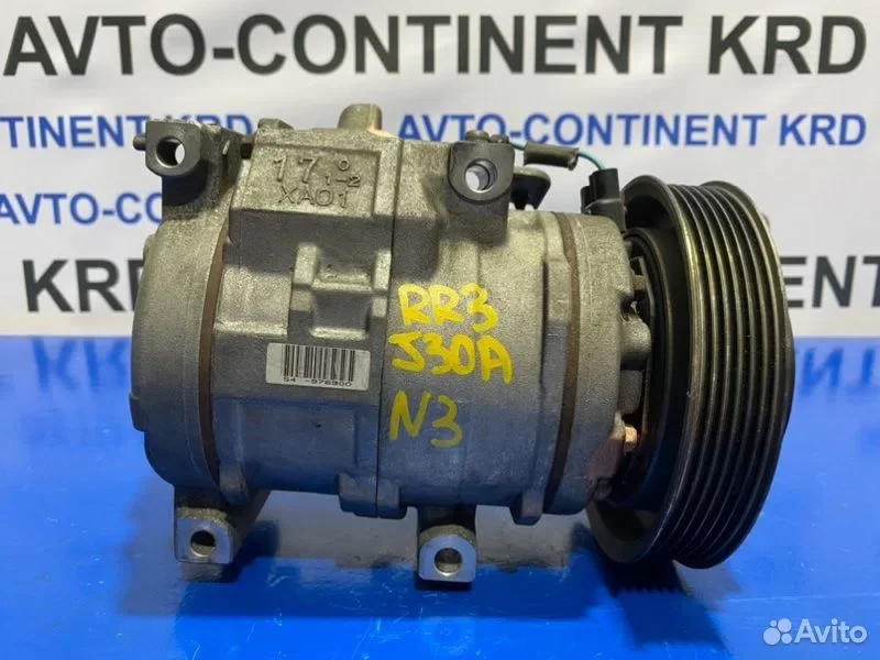 Компрессор кондиционера Honda Elysion RR3 J30A - миниатюра 2