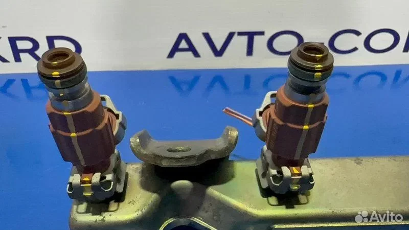 Топливная форсунка Nissan March AK12 CR12 - миниатюра 4