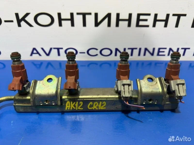 Топливная форсунка Nissan March AK12 CR12 - миниатюра 5
