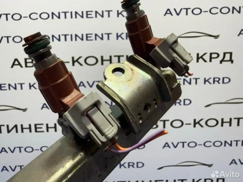 Топливная форсунка Nissan March AK12 CR12 - миниатюра 7