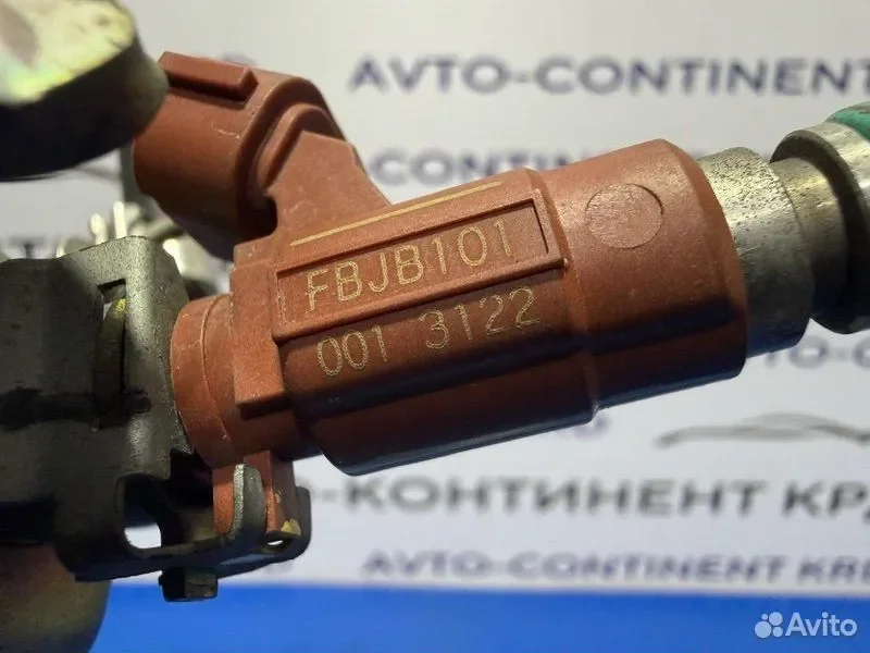 Топливная форсунка Nissan March AK12 CR12 - миниатюра 8
