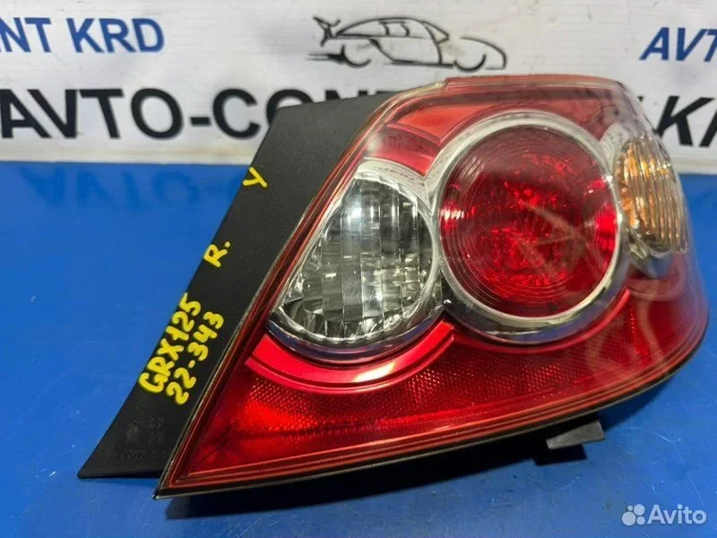 Стоп правый Toyota Mark X GRX120 4GR - миниатюра 3