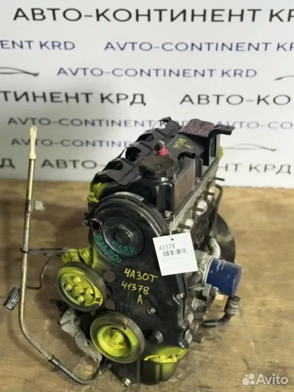 Двигатель Mitsubishi Pajero H58A 4A30T - миниатюра 2