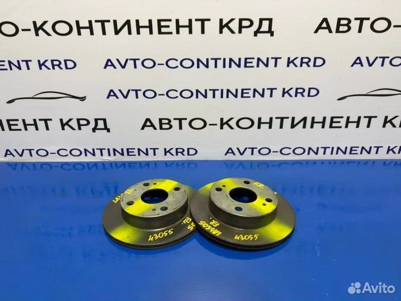 Диск тормозной передний Daihatsu Mira LA350S KF - изображение 1